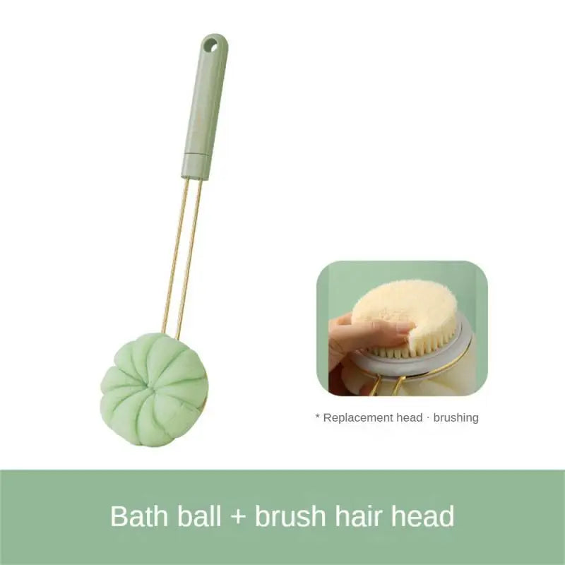 Bath Brush Long Handle Ultra-Soft Bristles for Exfoliating