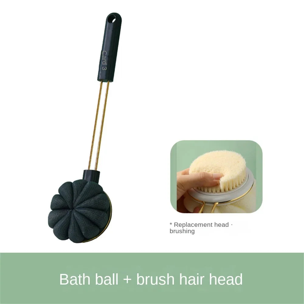 Bath Brush Long Handle Ultra-Soft Bristles for Exfoliating