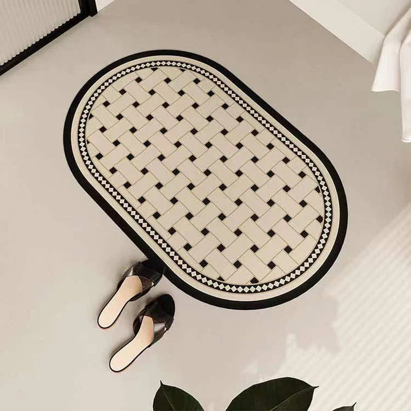 Bath Mat Absorbent Quick-Drying Non-Slip Machine-Washable