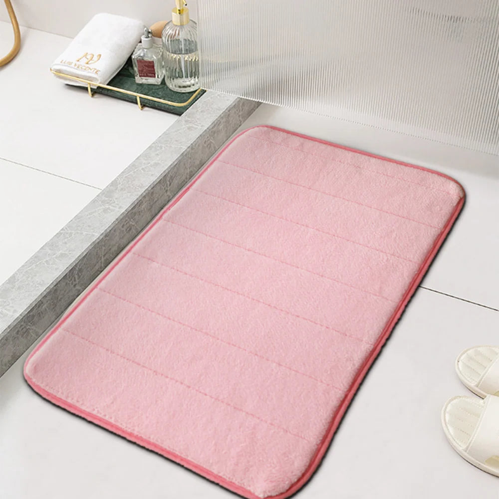 Bath Mat Deep Pile High Absorbency & Anti-Slip Backing
