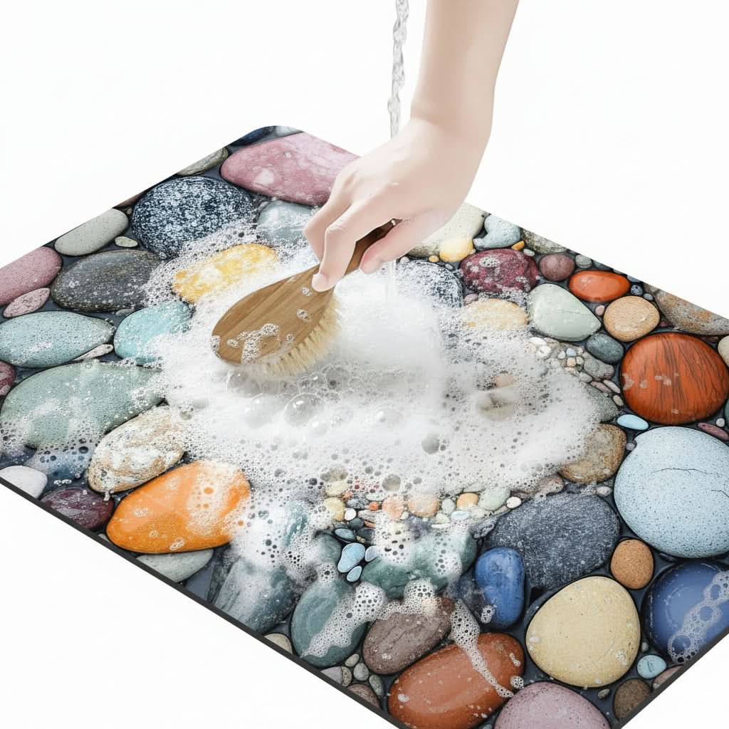 Bath Mat Diatomaceous Earth Quick-Drying Non-Slip Surface