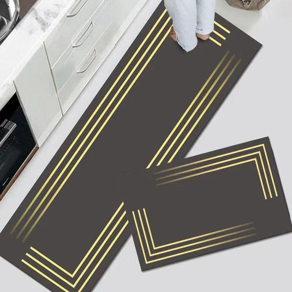 Bath Mat Microfiber Absorbent Non-Slip Backing