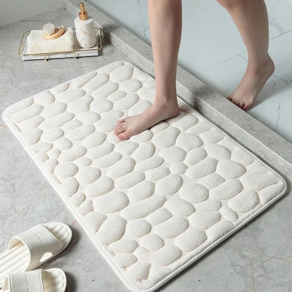 Bath Mat Microfiber Fast-Absorbing Non-Slip Washable