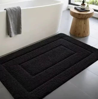 Bath Mat Microfiber Non-Slip Machine-Washable