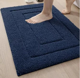 Bath Mat Microfiber Non-Slip Machine-Washable