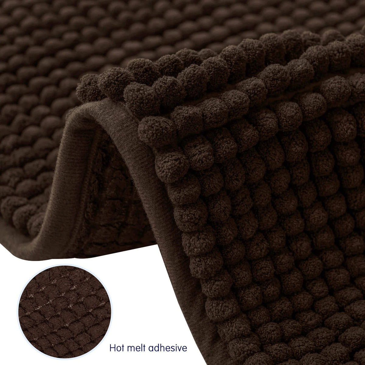 Bath Mat Microfiber Quick-Absorbing Non-Slip Backing