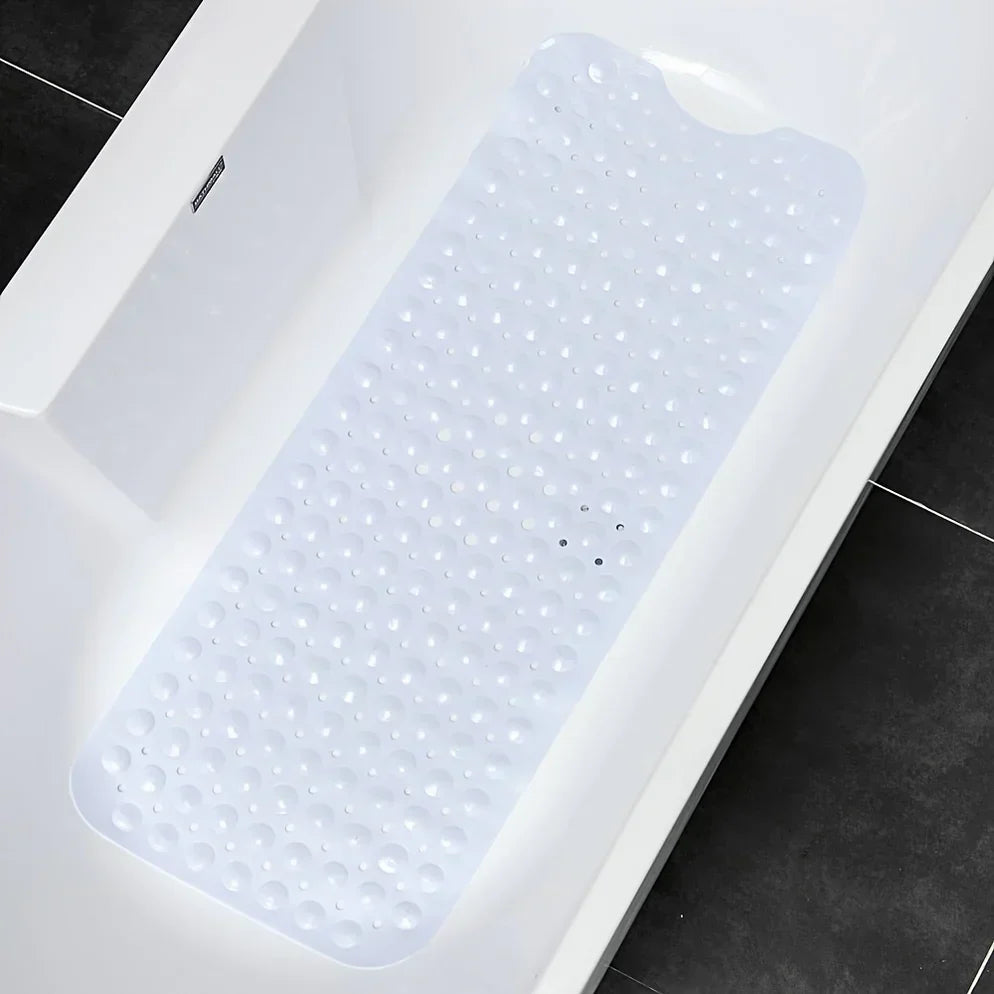 Bath Mat Non-Slip Suction Cups Extra Long