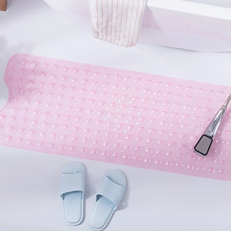Bath Mat Non-Slip Suction Cups Extra Long