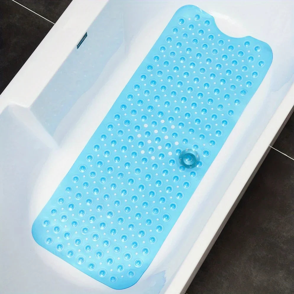 Bath Mat Non-Slip Suction Cups Extra Long