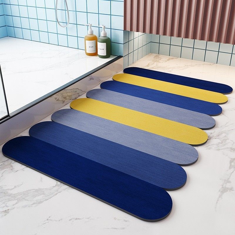 Bath Mat Plush Absorbent Non-Slip Machine Washable