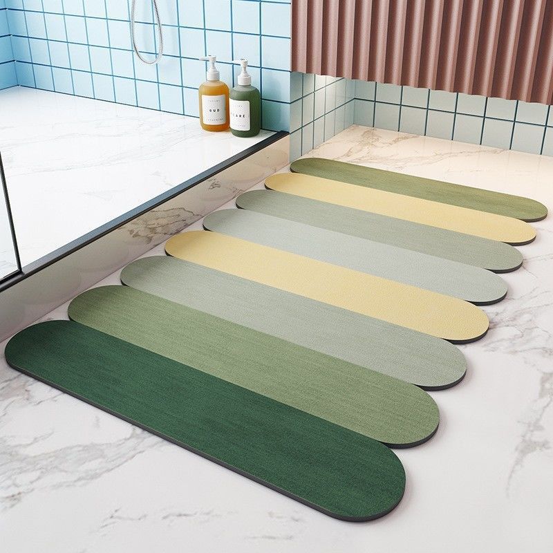 Bath Mat Plush Absorbent Non-Slip Machine Washable