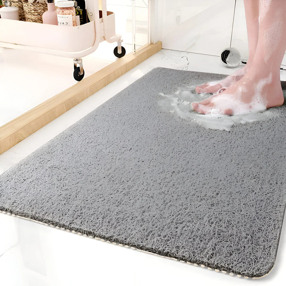 Bath Mat Thick Cushioned Non-Slip Absorbent & Quick-Drying