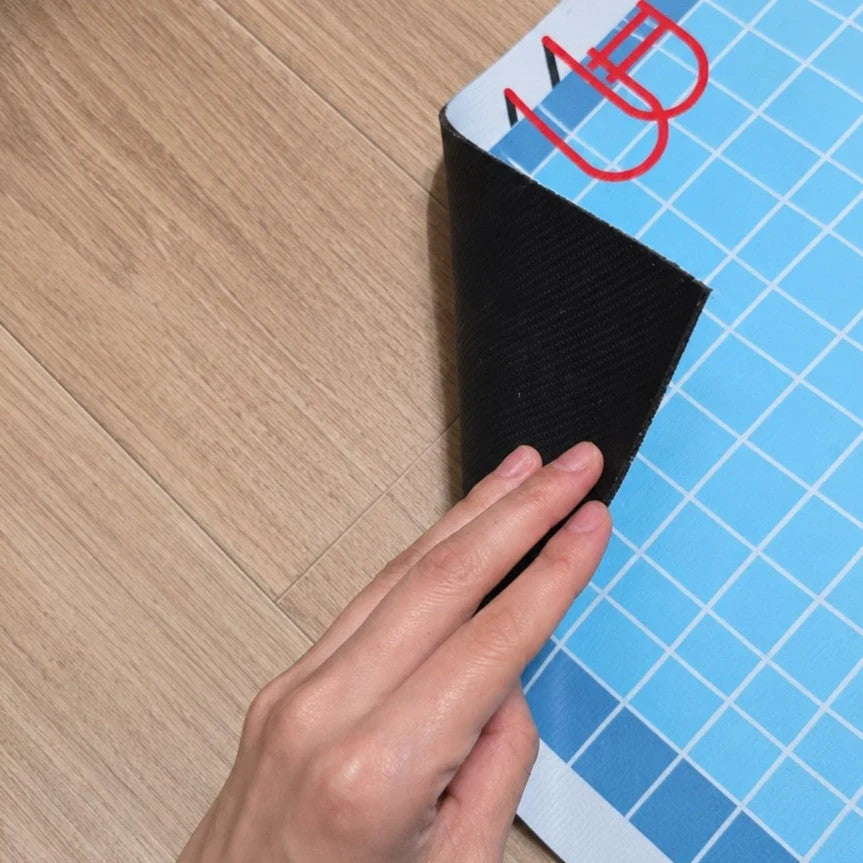 Bathroom Floor Mat Quick-Dry Soft Rubber Pool-Inspired Print