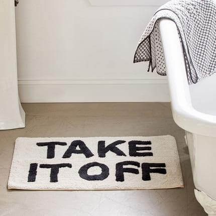 Bathroom Mat Water-Absorbent Non-Slip Polyester