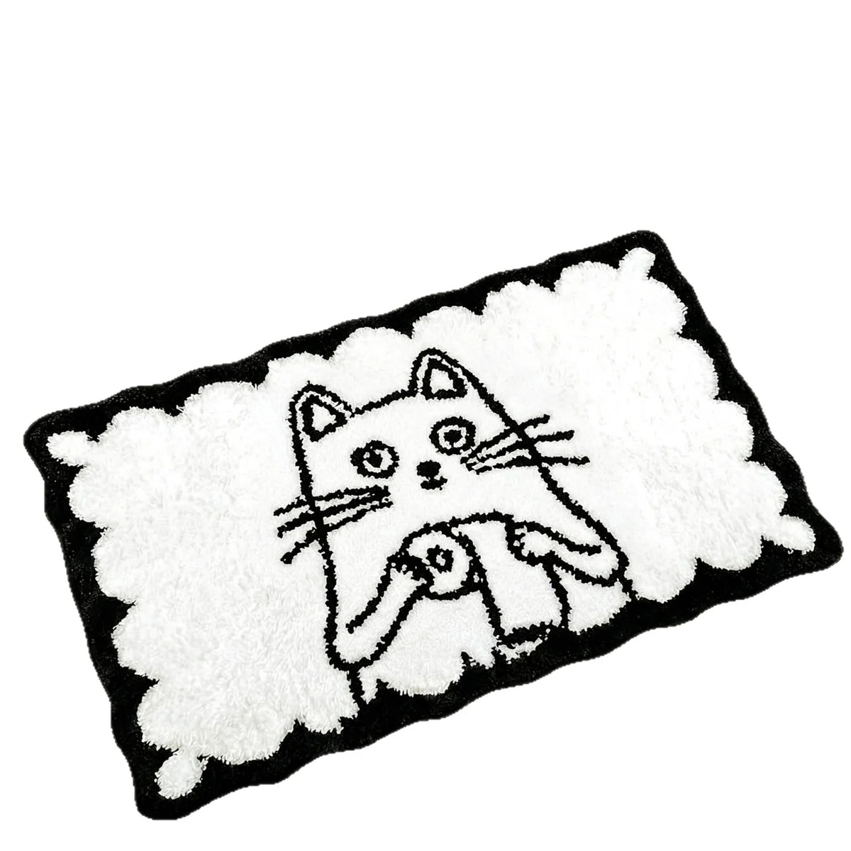Bathroom Rug Plush Soft Texture Non-Slip Backing