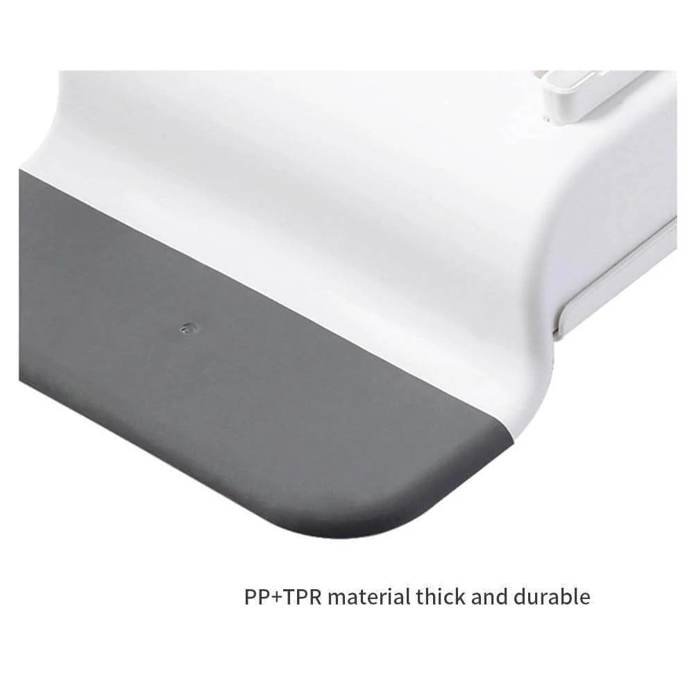 Bathtub Caddy Extendable Double-Layer Draining Shelf