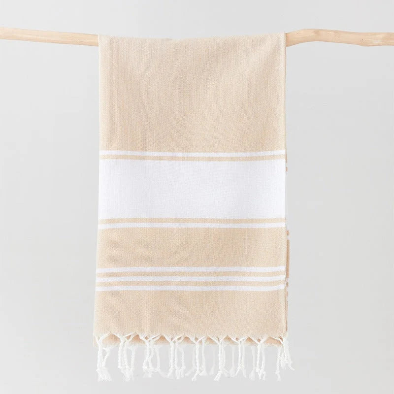 Beach Towel Turkish Flat-Weave Sand-Resistant Quick-Drying