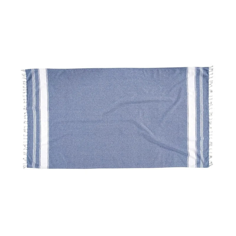 Beach Towel Turkish Flat-Weave Sand-Resistant Quick-Drying