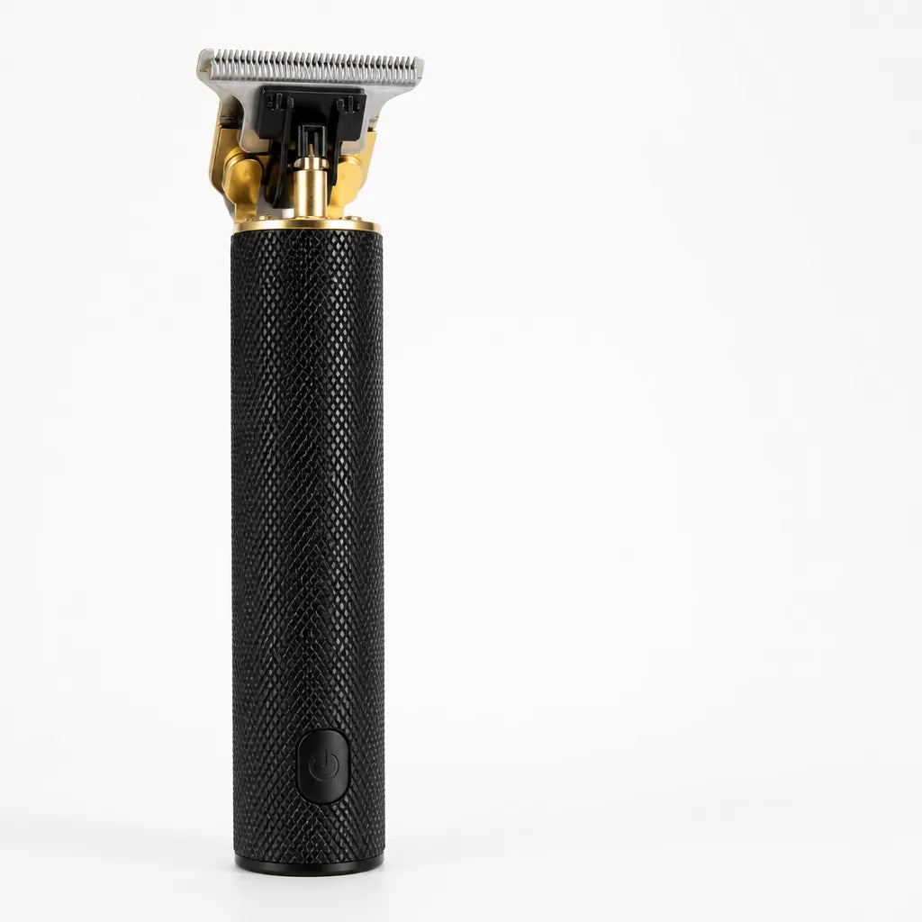 Beard Trimmer Cordless Compact Carbon Steel T-Blade Quiet Motor