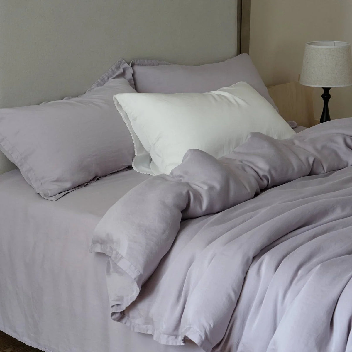 Bed Linen Set Lyocell Satin-Soft & Moisture-Regulating
