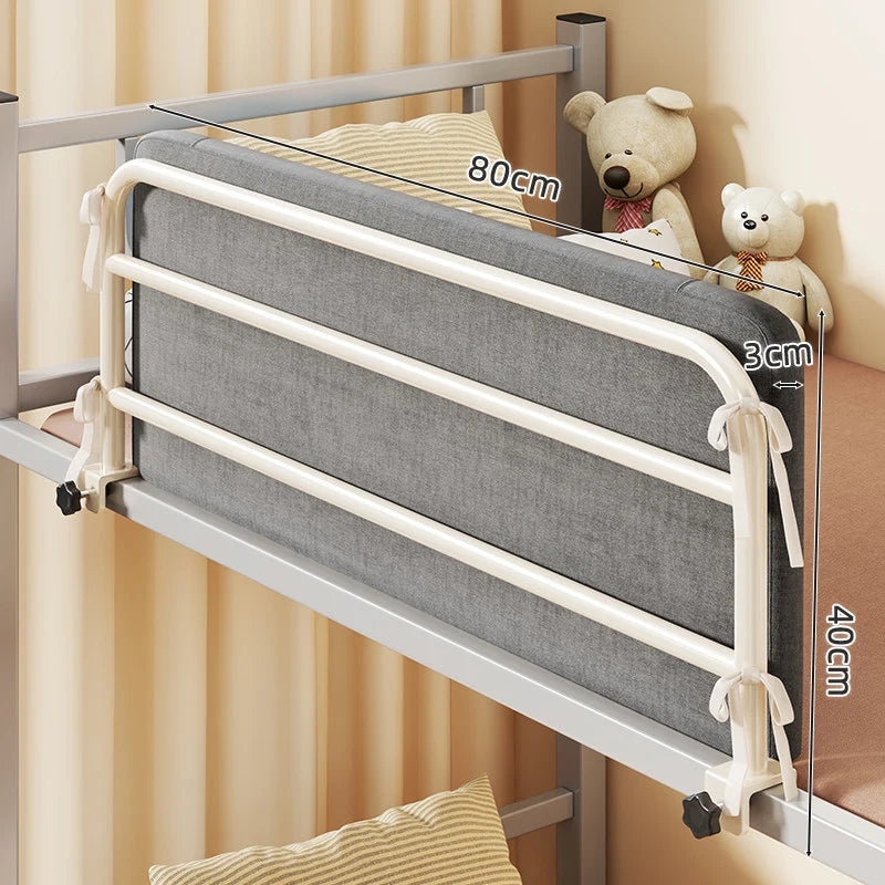 Bed Safety Rail Padded Clamp-Mounted No-Drill Installation