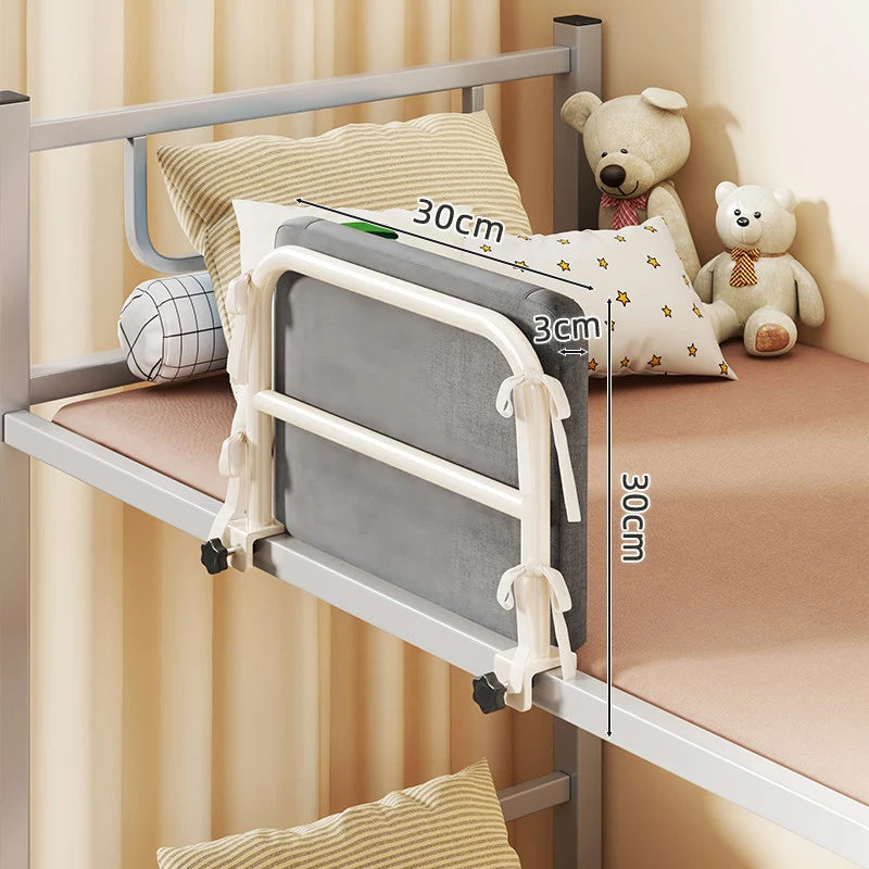 Bed Safety Rail Padded Clamp-Mounted No-Drill Installation