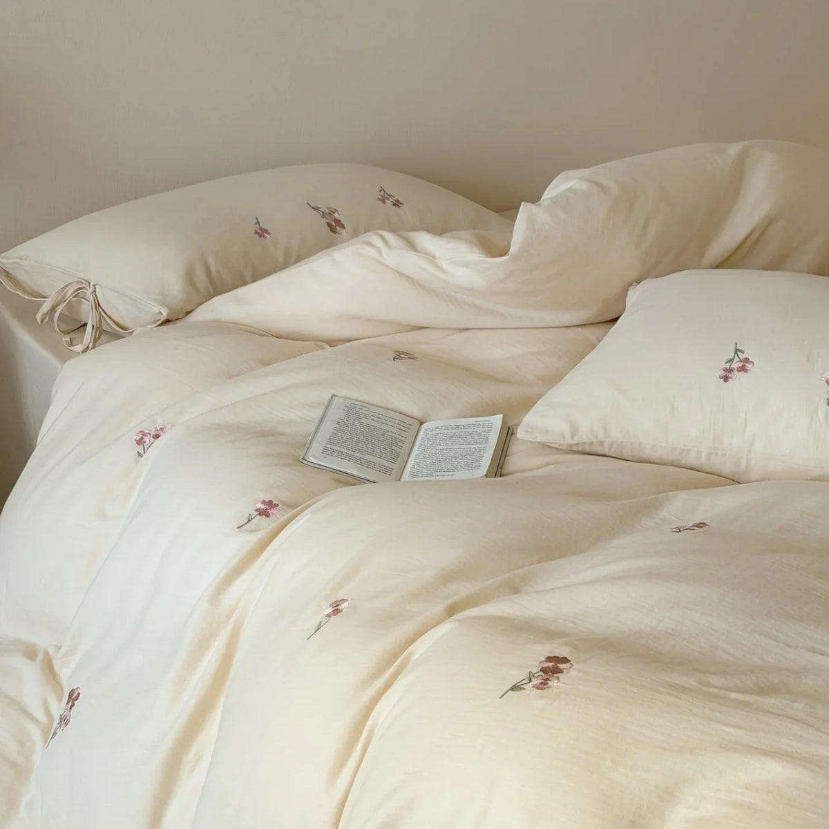 Bed Sheet Set Cotton Double Gauze Soft & Breathable