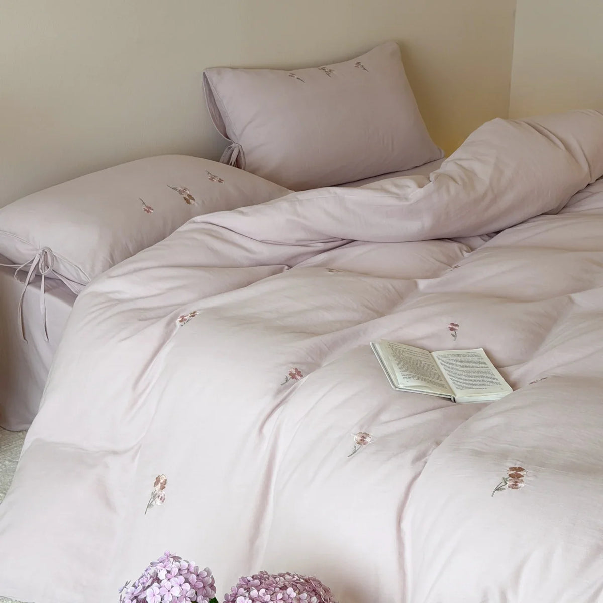 Bed Sheet Set Cotton Double Gauze Soft & Breathable