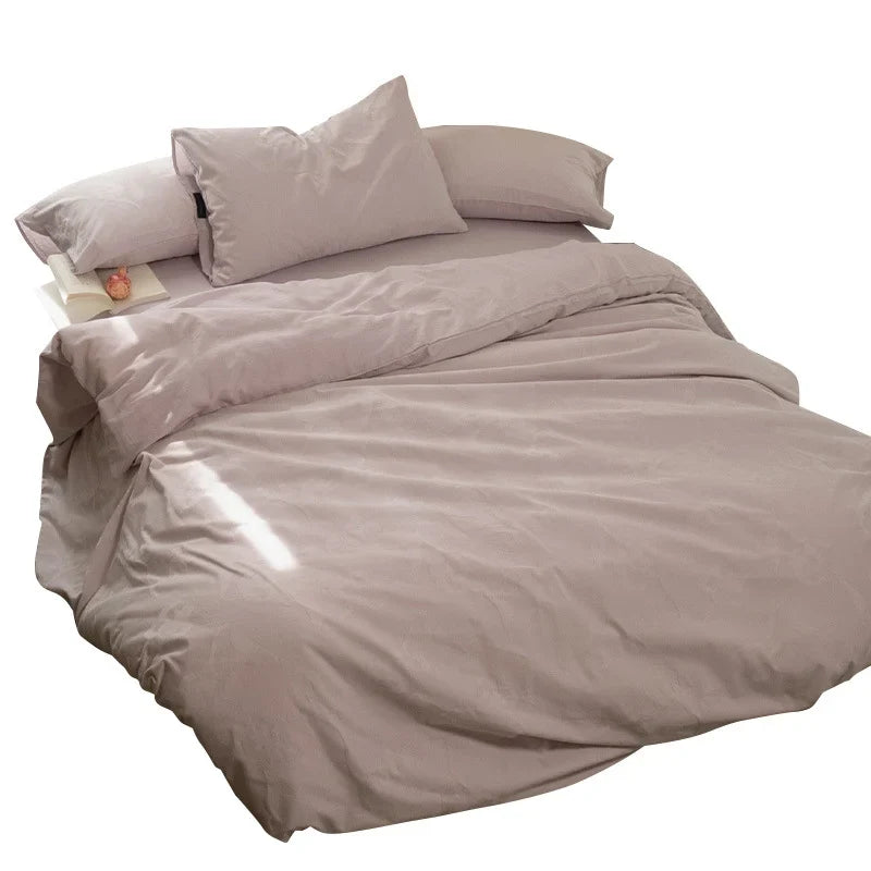 Bed Sheet Set Pure Cotton Jacquard Fade-Resistant