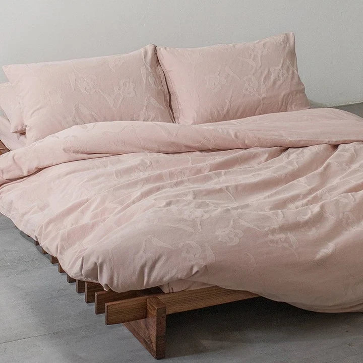 Bed Sheet Set Pure Cotton Jacquard Fade-Resistant