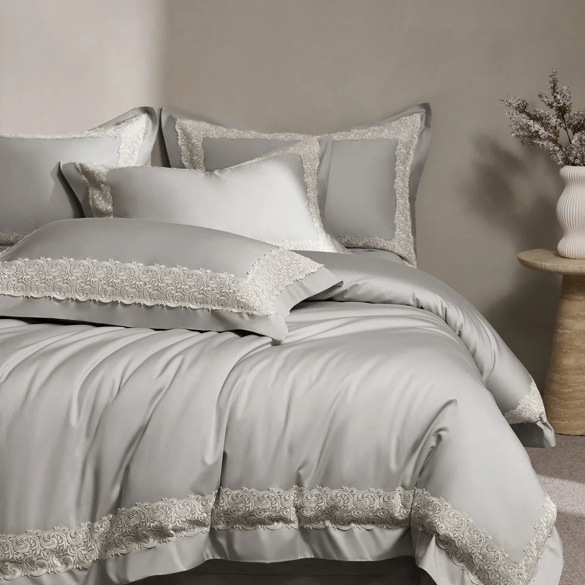 Bedding Set Breathable 100% Cotton Four-Piece