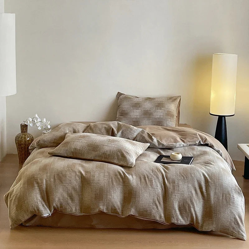 Bedding Set Breathable Cotton Reversible Hypoallergenic
