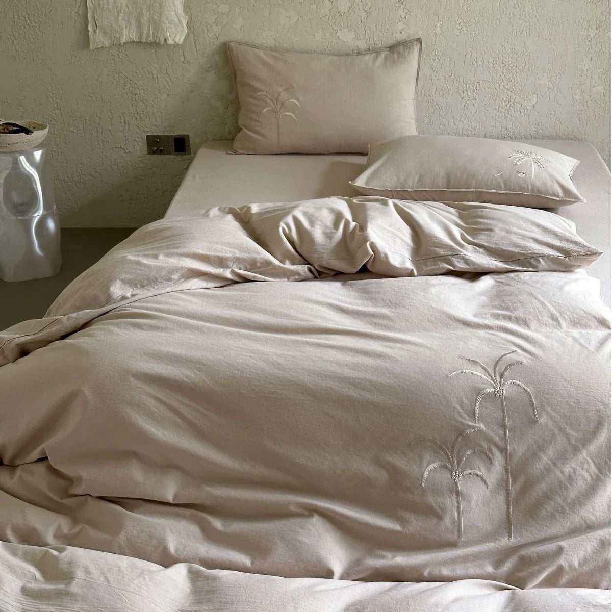 Bedding Set Breathable Cotton Satin Hotel Closure