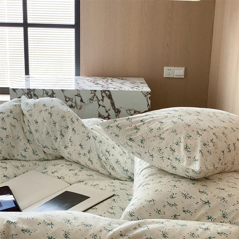 Bedding Set Cotton Breathable & Temperature-Regulating