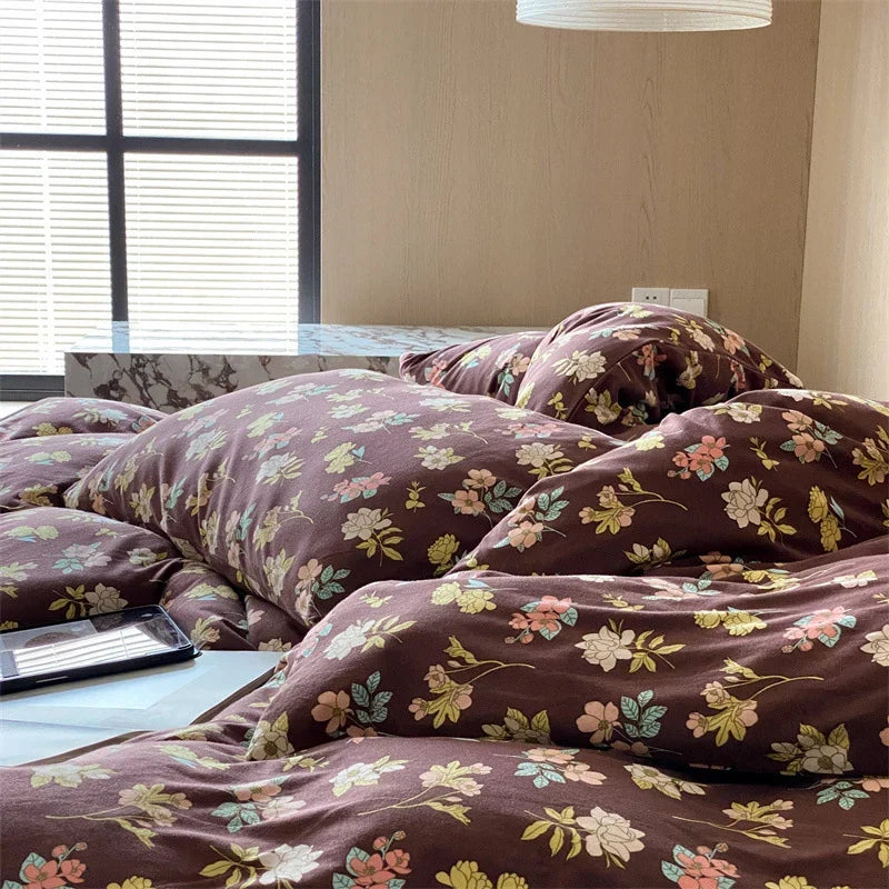 Bedding Set Cotton Breathable & Temperature-Regulating
