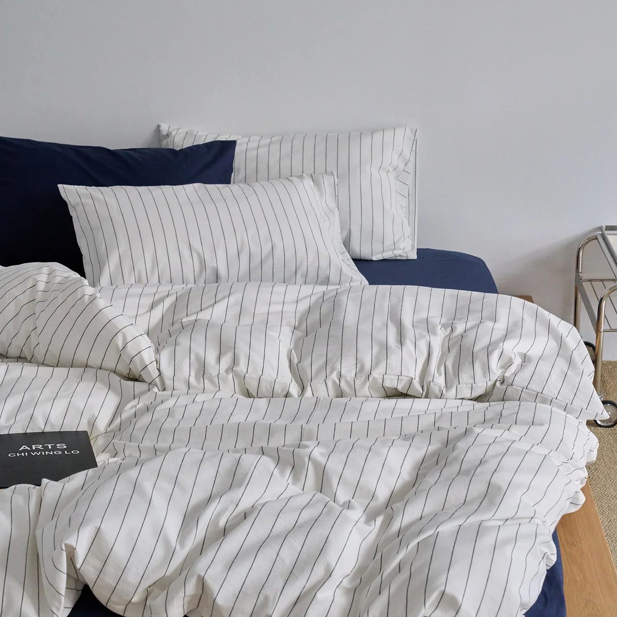 Bedding Set Cotton Linen Breathable Concealed Zipper