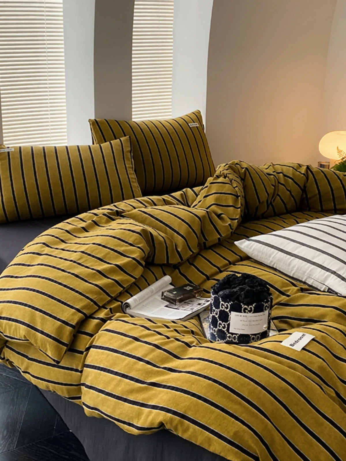 Bedding Set Cotton Percale Breathable Four Piece