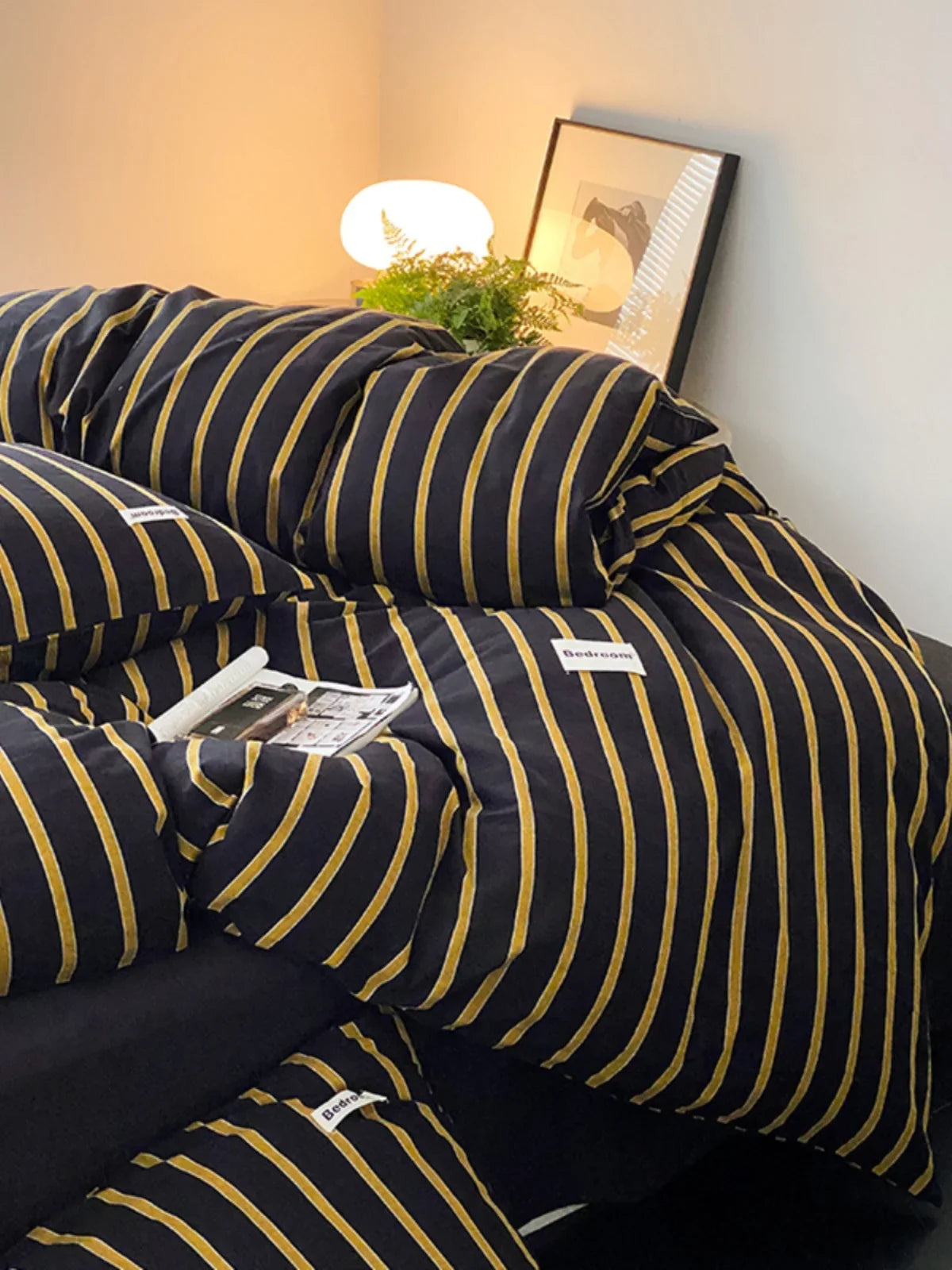 Bedding Set Cotton Percale Breathable Four Piece