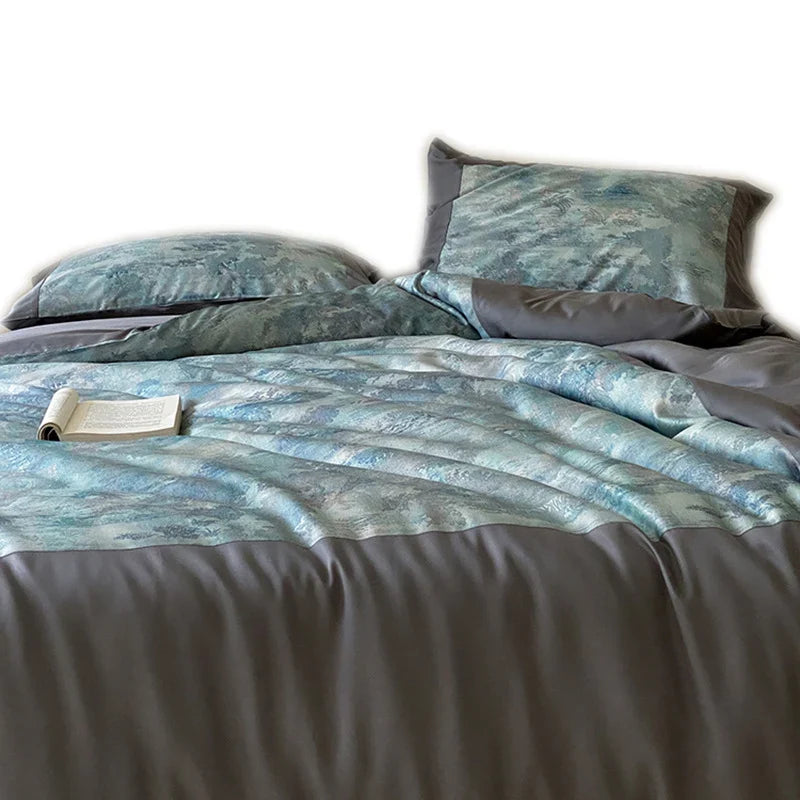Bedding Set Fine Cotton Satin Breathable Set of 4