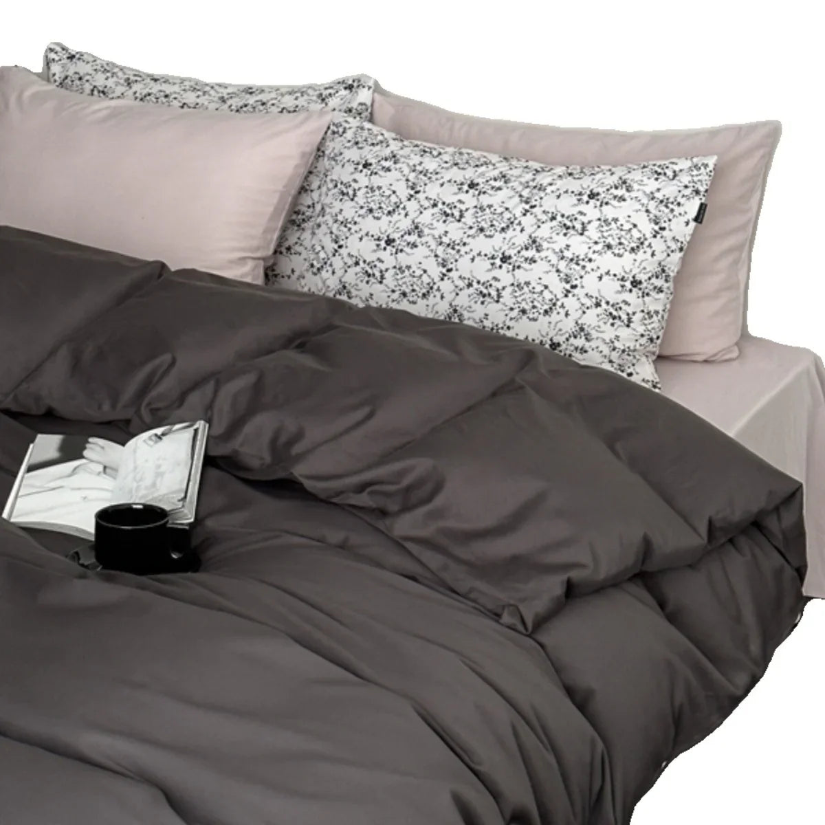 Bedding Set Matte Satin & Breathable 4-Piece