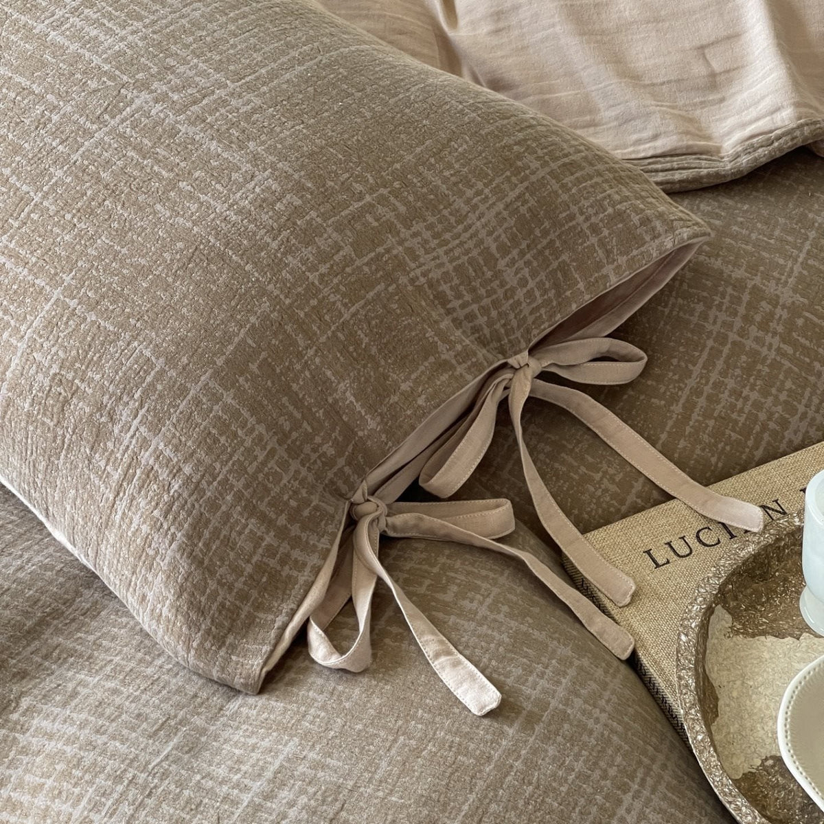Bedding Set Reversible Cotton Satin