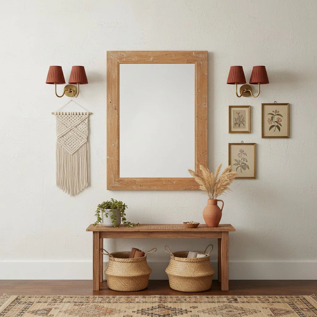 Bedside Wall Light Dimmable Fabric Shade
