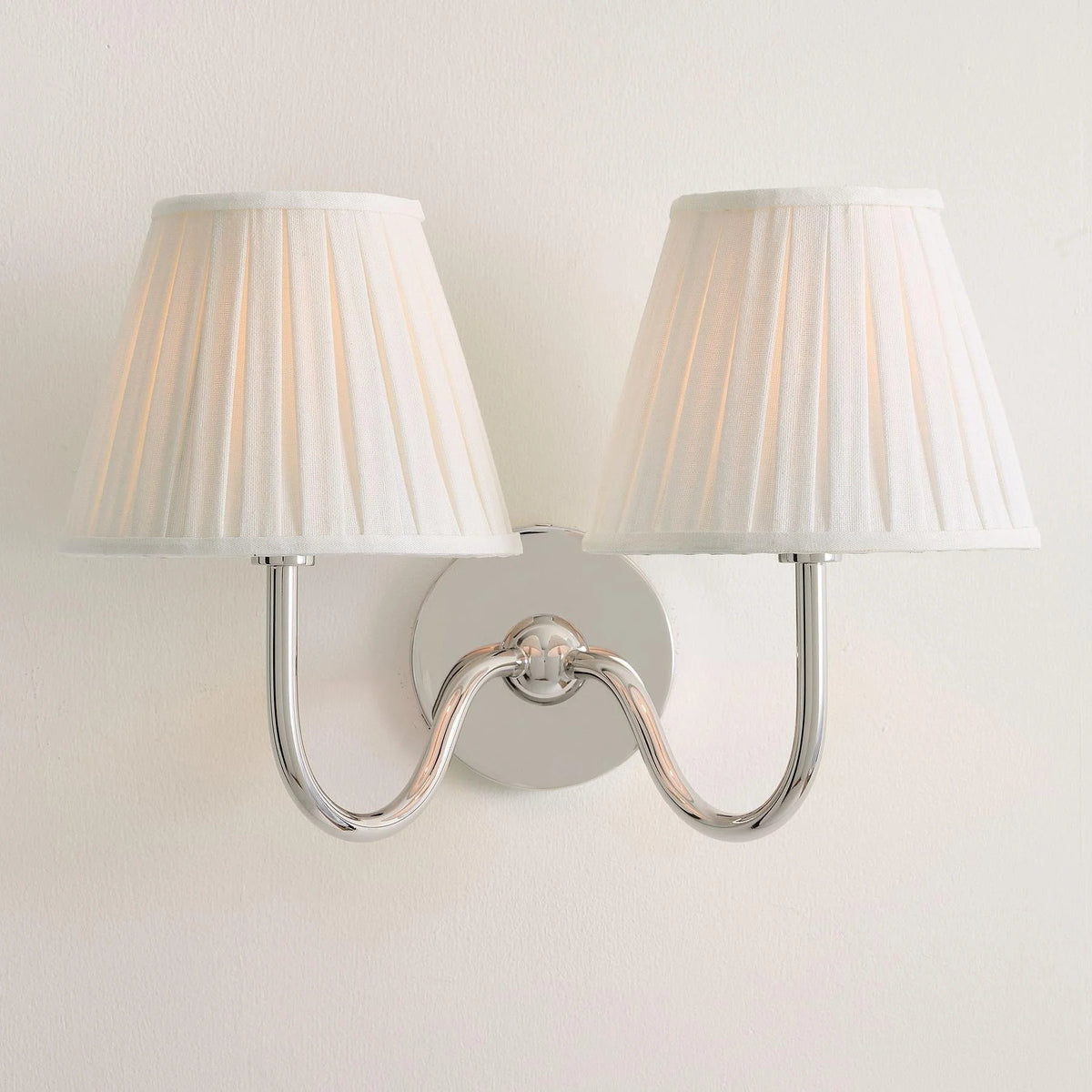 Bedside Wall Light Dimmable Fabric Shade