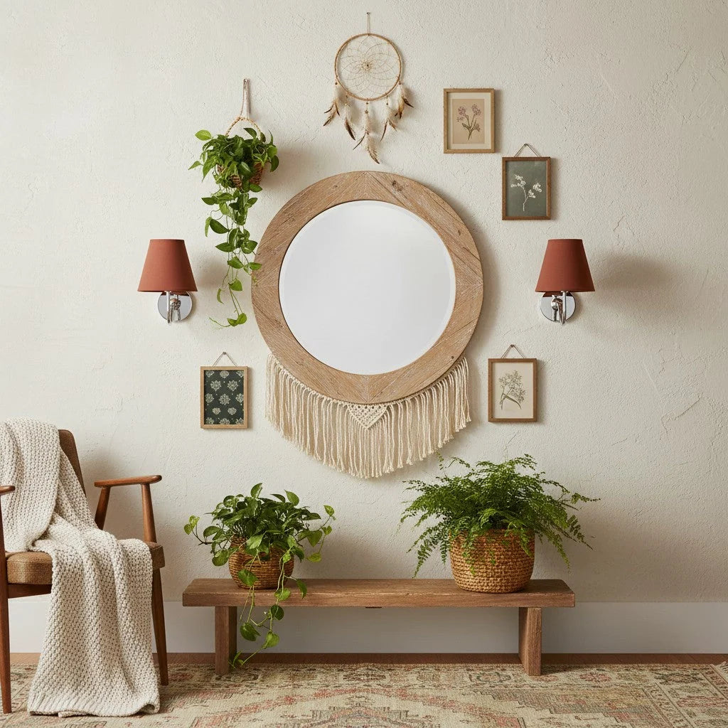 Bedside Wall Light Dimmable Fabric Shade