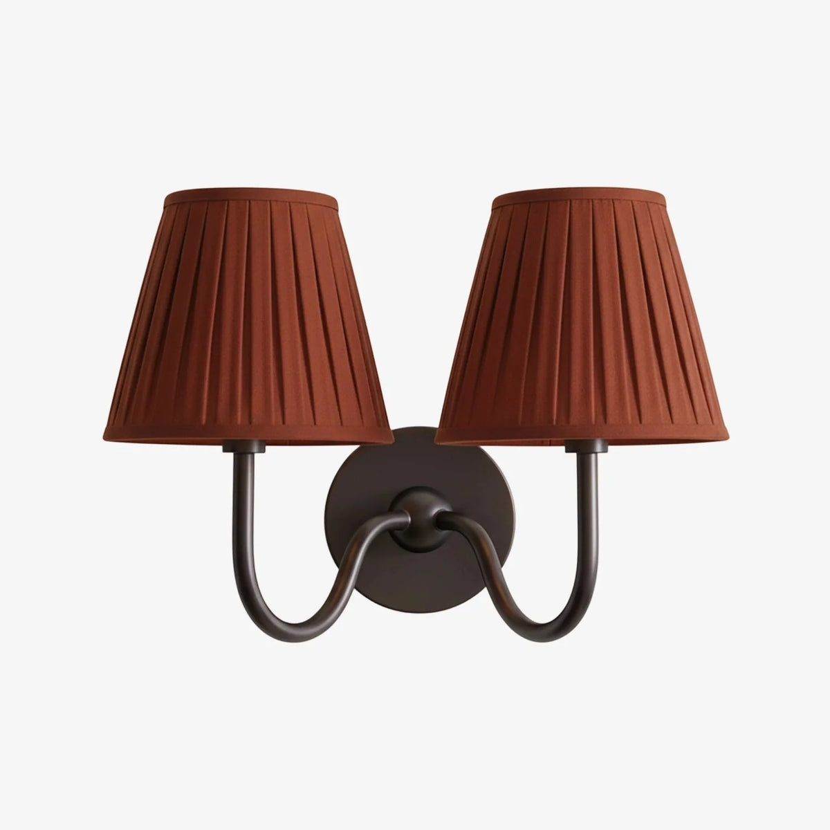 Bedside Wall Light Dimmable Fabric Shade
