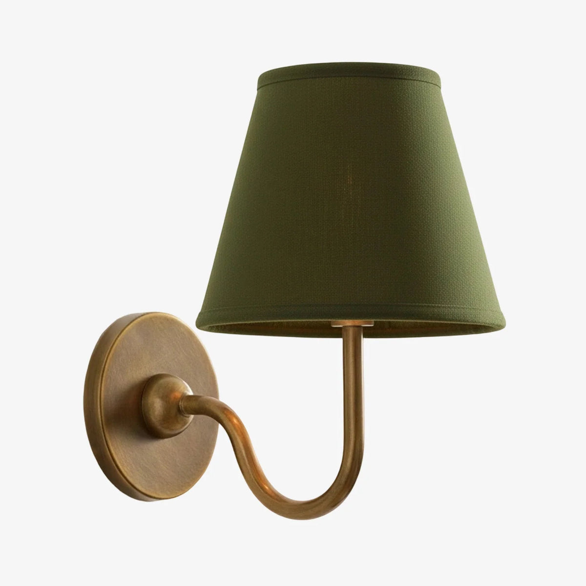 Bedside Wall Light Dimmable Fabric Shade