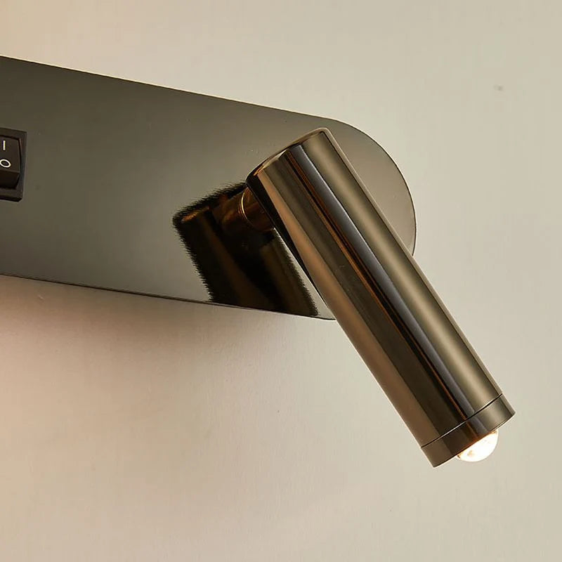 Bedside Wall Light Dual LED Independent Ambient & Reading