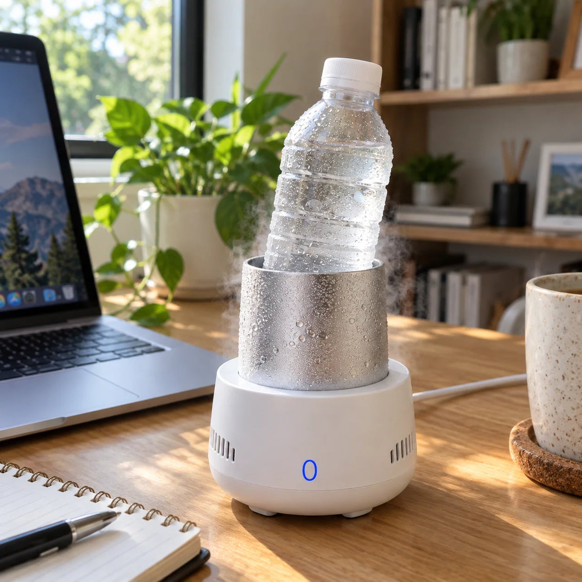 Beverage Cooler USB Type-C Rapid Cooling Compact Design