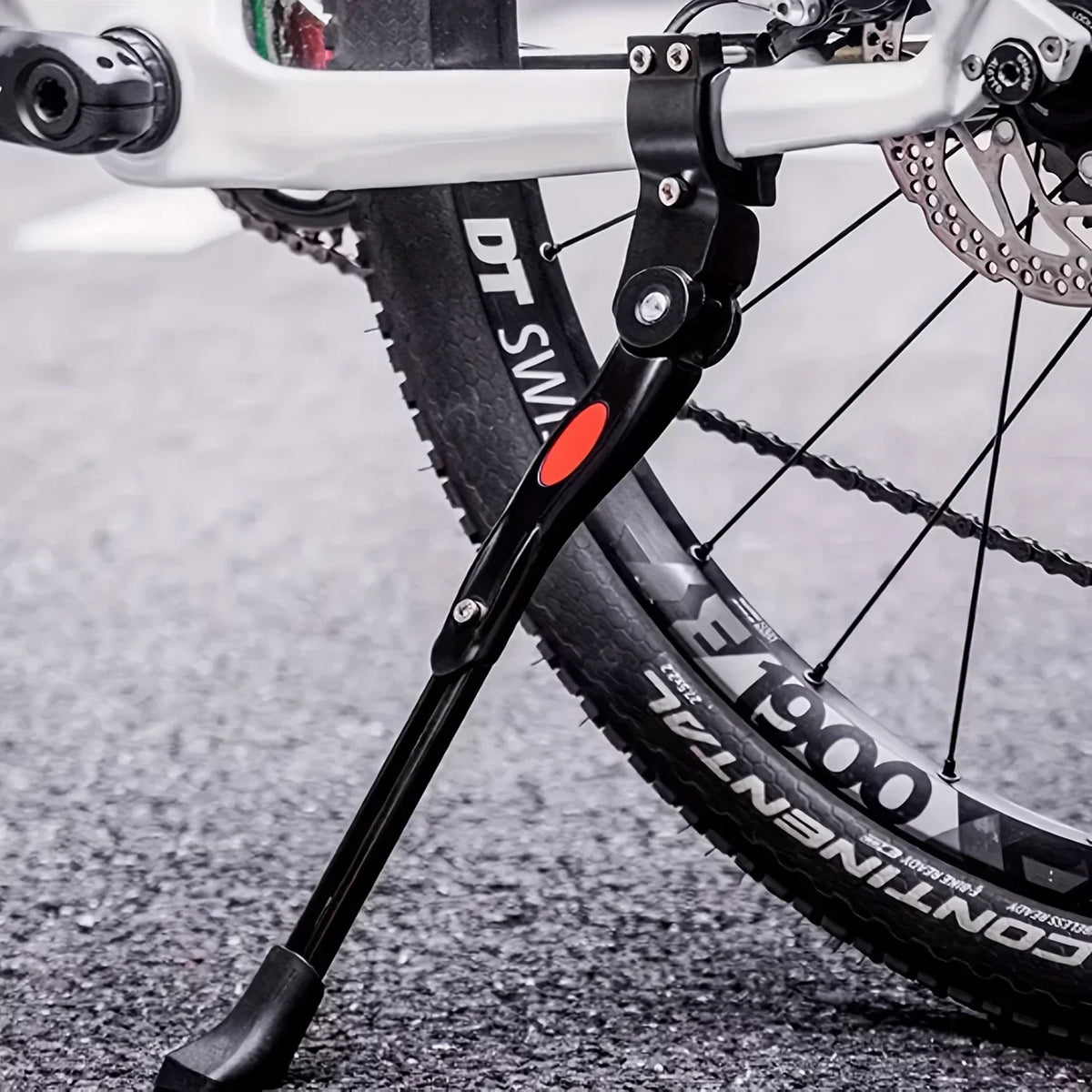 Bicycle Kickstand Adjustable Height Aluminum Stable Support