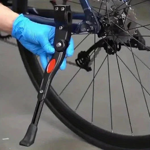 Bicycle Kickstand Adjustable Height Aluminum Stable Support